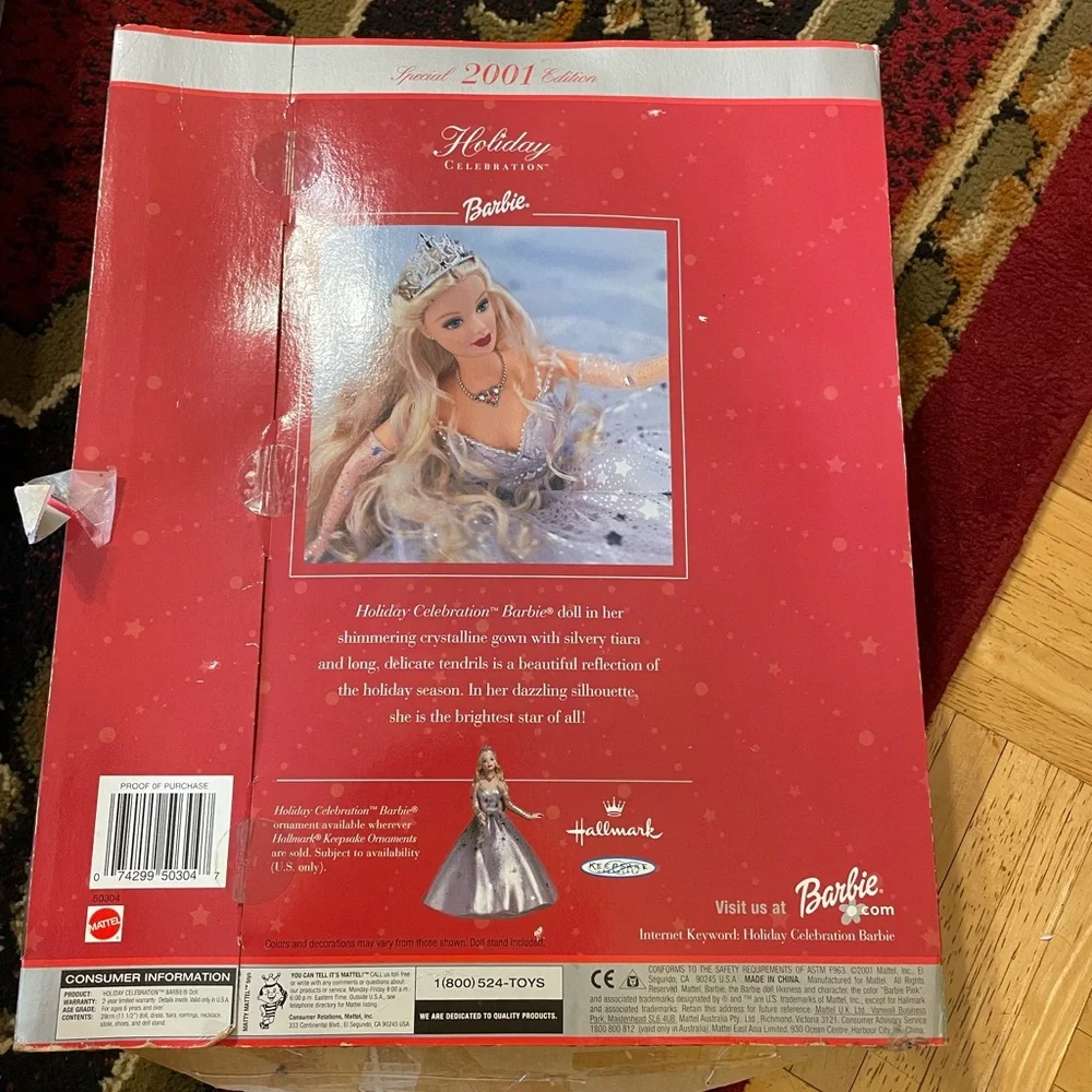 Barbie 2001 holiday